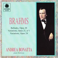 Astrée Auvidis : Bonatta - Brahms Ballades, Variations